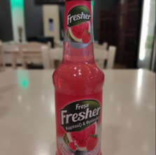 Fresa Watermelon-Strawberry Flavored Natural Carbonated Drink with Rich Minerals