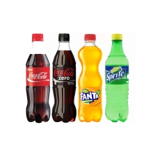 Coca Cola - Fanta - Sprite - Coca Cola Zero (500 ml)
